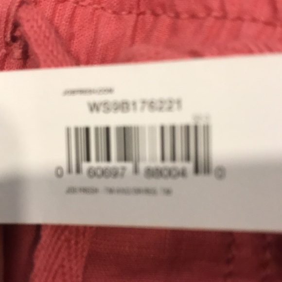 3 for $35! Dusty pink brand new Joe Fresh tie shorts - Picture 6 of 7